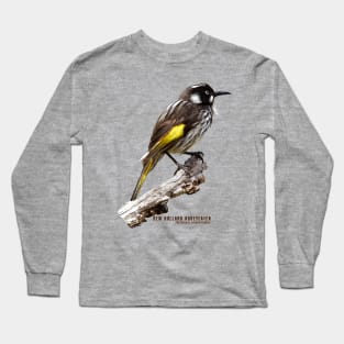 New Holland Honeyeater_02c Long Sleeve T-Shirt